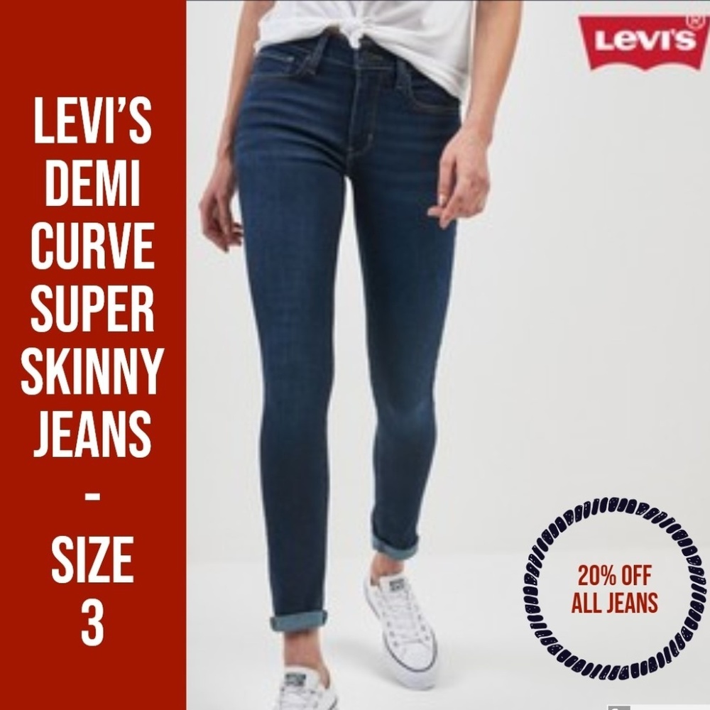 20-% OFF - Levi's Demi Curve Super Skinny Jeans